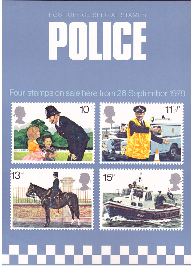(image for) 1979 Police Post Office A4 poster. PL(P) 2711.